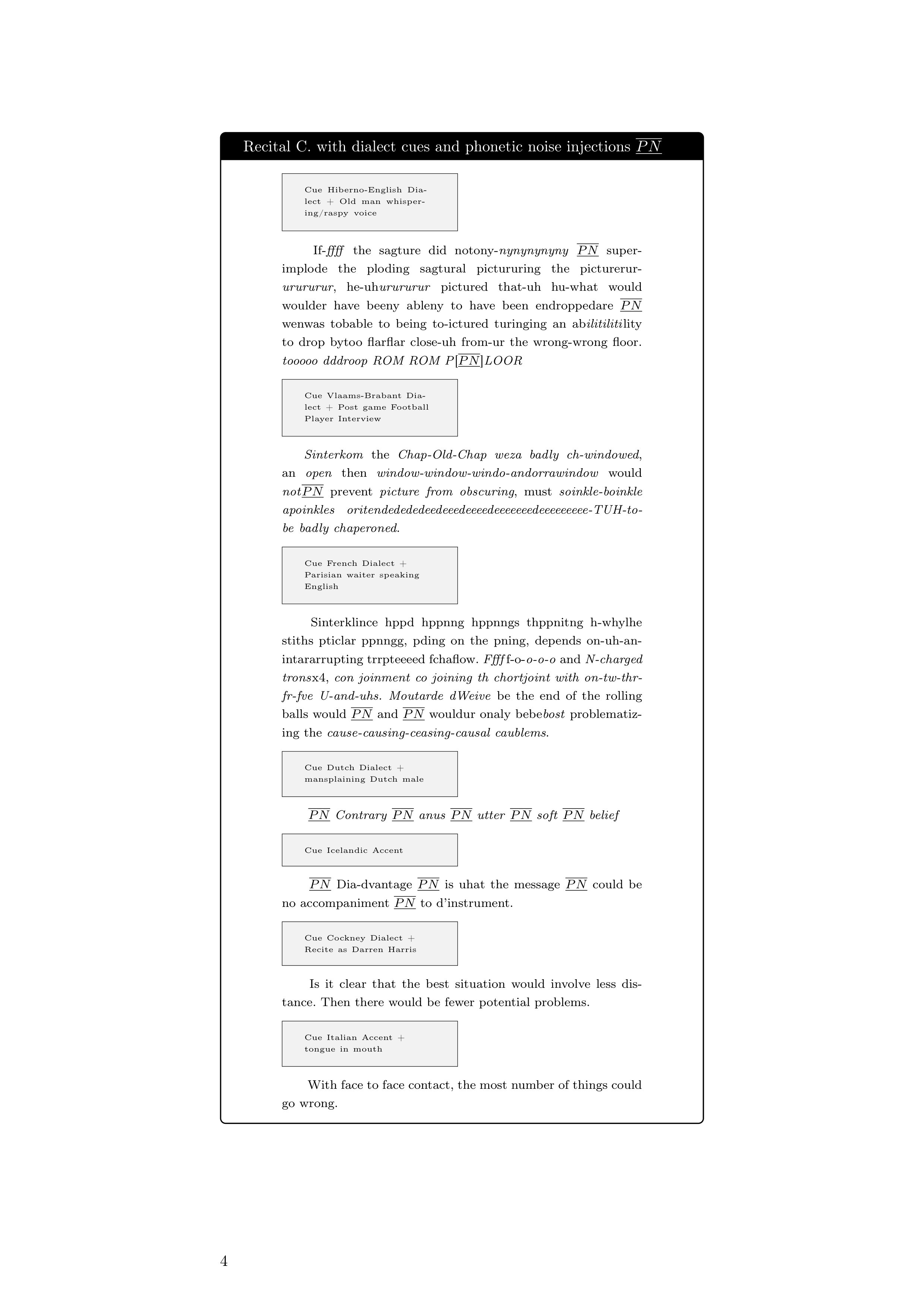 I'm an Irish Mantlpiece, 4